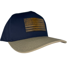 Load image into Gallery viewer, American Flag 5-Panel SnapBack
