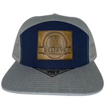 Load image into Gallery viewer, Believe in Jesus 7-Panel SnapBack
