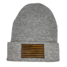 Load image into Gallery viewer, American Flag Cuff Beanie
