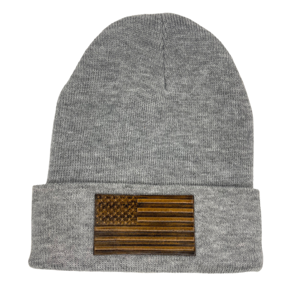 American Flag Cuff Beanie