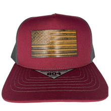 Load image into Gallery viewer, American Flag 5-Panel SnapBack
